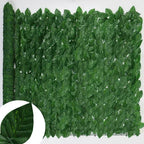 Artificial Leaf Privacy Fence Screen  Fake Hedge Panels Balcony Screen Ivy Leaves Fence Screen for Wall Garden Patio Decor
