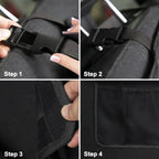 Multi-Pocket Car Back Seat Hanging Organizer Storage Bag with 9 Pockets Waterproof Oxford Cloth Auto Back Seat Bag Universal