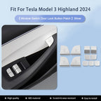 Window Switch Sticker For Tesla Model 3 Highland 2024 Door Handle Open Lift Button Cover Trim Panel ABS Car Interior Accessories