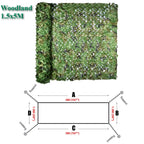 Camo Net Fence Panels Faux Privacy Fence Screen Camouflage Netting For Home Outdoor Garden Balcony Decor Sunshade Cover