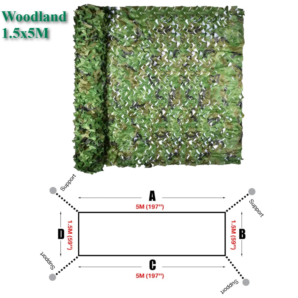 Camo Net Fence Panels Faux Privacy Fence Screen Camouflage Netting For Home Outdoor Garden Balcony Decor Sunshade Cover