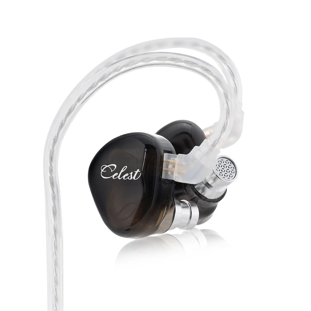 Celest Rue In Ear Earphones 6mm Micro Dynamic Driver Headphone For Gifts Earbuds Hifi Audio Music Headset Cable IEMs