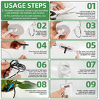Automatic Plant Flower Watering Pump 2/8/16 Heads Pump Timer System Kit Indoor Plant Watering Device Garden Self-Watering Tool