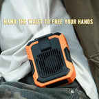 2025 New Hanging Waist Fan Portable Outdoor Clip Waist Cooli2ng Fan Su