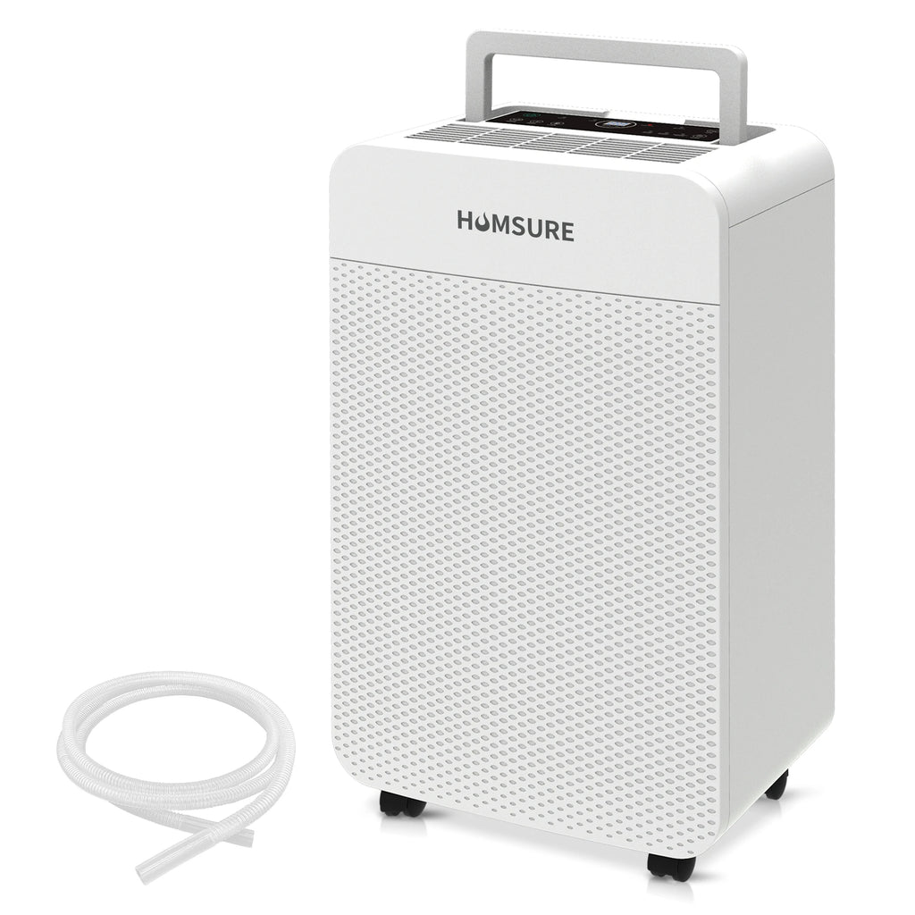 HUMSURE Electric Dehumidifier 25L/24H, Dehumidifier Basement Rooms wit