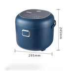 12V 24V 110V 220V 2L four voltage car home rice cooker van car rice cooker for travel global voltage use