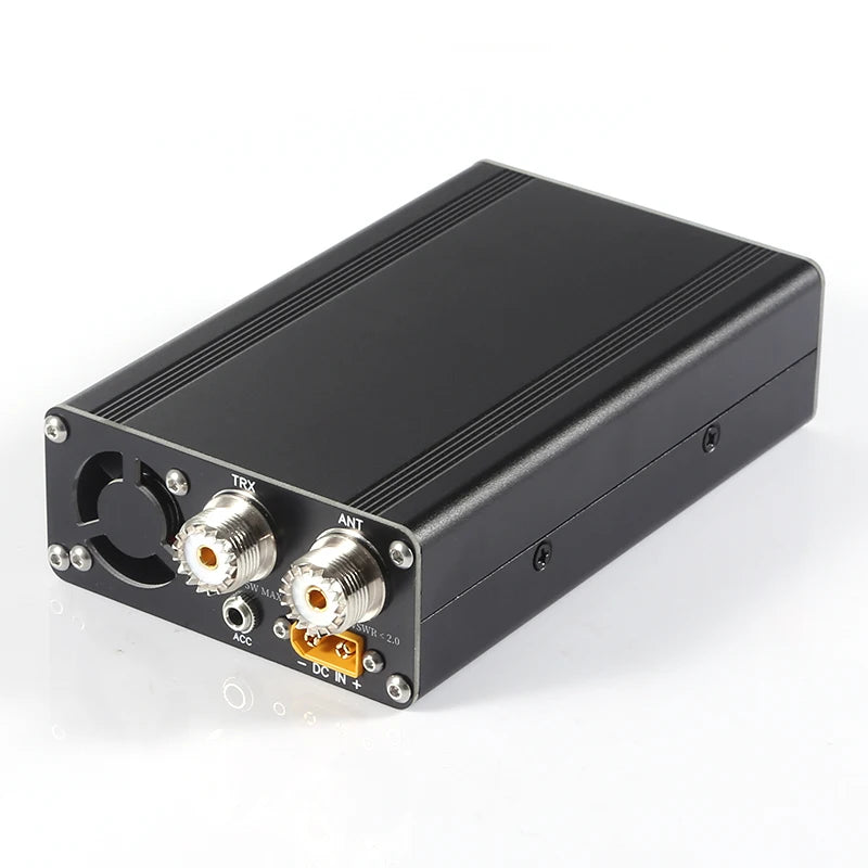 New Micro PA50-3 50W 3.5MHz-28.5MHz 1.3inch OLED Intelligent Shortwave HF Power Amplifier SWR Meter LPF Filter Replace PA50+