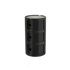 Creative Bedroom Bedside Table Modern Minimalist Round Storage Small Cabinet Large Capacity Plastic Side Cabinet