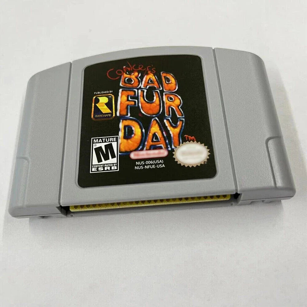 N64 64-Bit Game Cartridge | Super Bros. Series Compatible