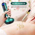 Intelligent Electric Cupping Device | Vacuum Negative Pressure Meridian Massager with Heating