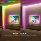 Smart Home WS2811 WiFi RGBIC COB LED Strip Light DC12V 1/2/3/5M Addressable Neon Tape Room Decor Work With Tuya/Smart Life Alexa