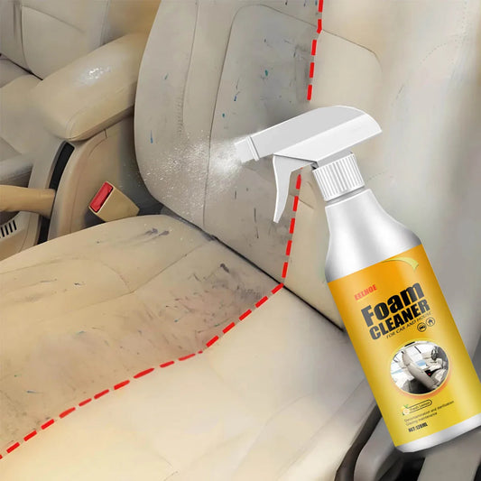 Car Interior Cleaner Agent Ceiling Cleaner Leather Flannel Woven Fabric Water Free Multipurpose Auto Dash Cleaning Tool 120ML