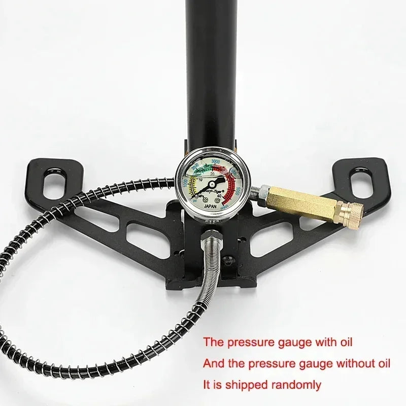 4 Stage High Pressure Air PCP Pump 30mpa 4500psi 300bar For Pcp Hunting Car Bicycle Refilling PCP Compressor