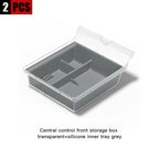 YZ For Tesla Model 3 Medel Y Storage Box Center Armrest Hidden Box Cup Holder Organizer 2023 2022 Car Accessories