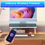 Sound Bar TV Speaker with Wireless Subwoofer - Bluetooth Home Theater