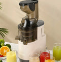 Masticating Juicer Machines, 7 inch Slow Cold Press Juicer with Large Feed Chute, Cold Press Juicers for Vegetables and Fruits