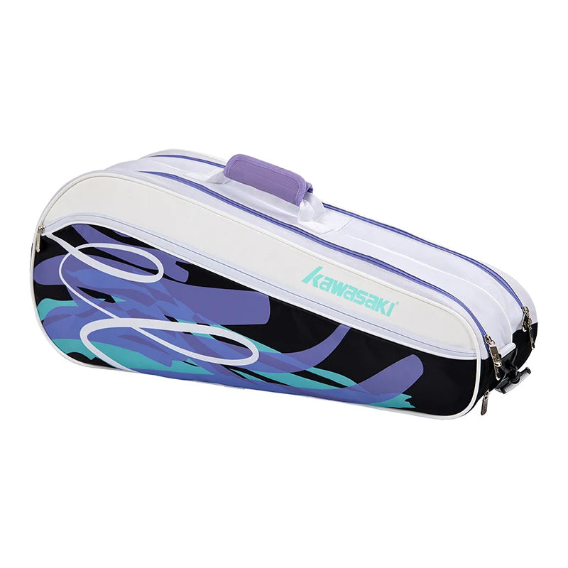 Kawasaki 2025 Brand New Badminton Bag 6pcs-Pack Large Capcity racquet