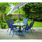22lb Black Round Coated Resin Patio Umbrella Base, Holds Patio Umbrellas Securely