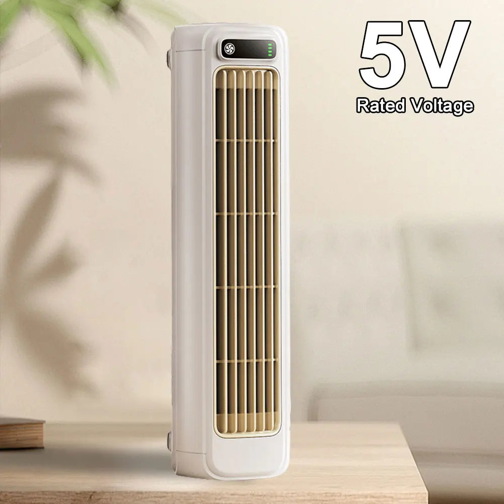 Desktop Tower Fan Quiet Desktop Fan Fast Cooling Fans Household Portab