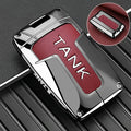Zinc Alloy Car Key Case for Great Wall GWM WEY TANK 300 500 Tank300 Tank500 Remote Cover Bag Shell Keychain Holder Accessories
