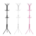 Coat Clothes Stand Multi Hook Metal Coat Hat Rack Tree Stand Clothes Bag Hanger Organizer for Home Bedroom Coat Hat Tree Stand