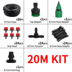 Automatic Watering Garden Hose Micro Drip Watering Kits Adjustable Nozzle Garden Supplies System Water