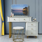 Girl Drawers Dresser Eithe Luxury Stool Women Wooden Makeup Storage Dressing Table Living Room Hotel Comoda Pra Quarto Furniture