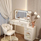 Console Living Rooms Vanity Table White Modern Beige Space Saving Organizer Dresser Makeup Trendy Vestidores Trendy Furniture