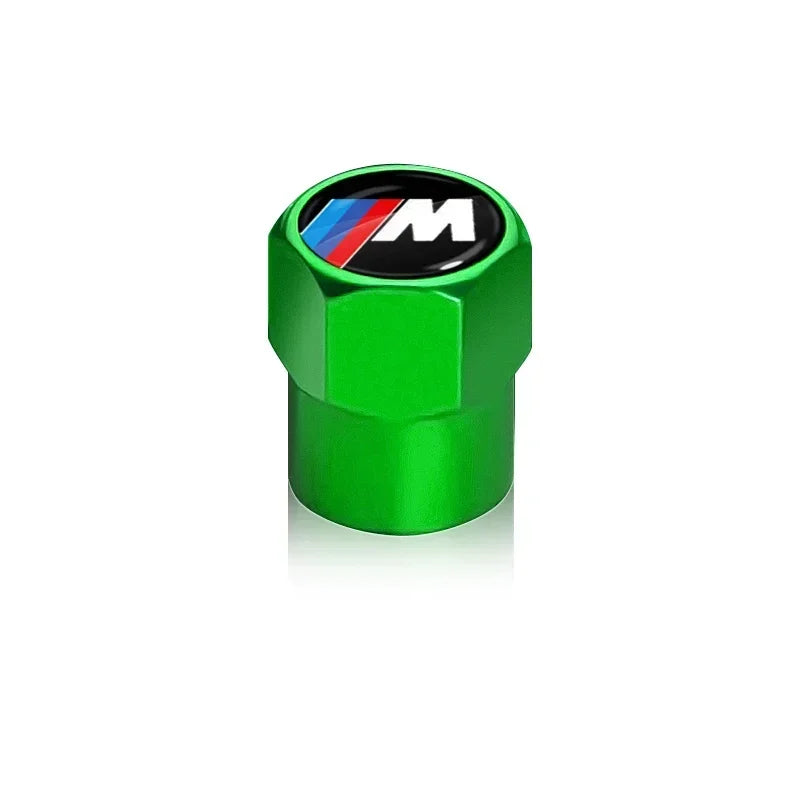 4Pcs Car Wheel Tire Valve Caps for BMW M Series & Models