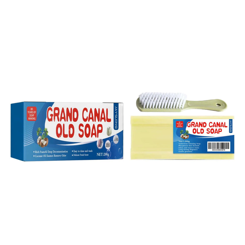 200g laundry soap Grease and mildew spot removal soap deep cleaning Easy to use and does not hurt your hands