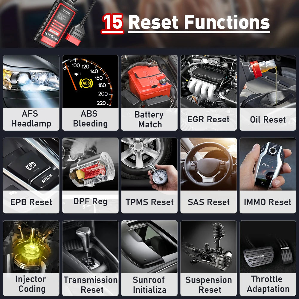KINGBOLEN Ediag Plus OBD2 Scanner CANFD Protocol ECU Coding Bidirectional Control ALL software Free Update Auto Diagnostic tool