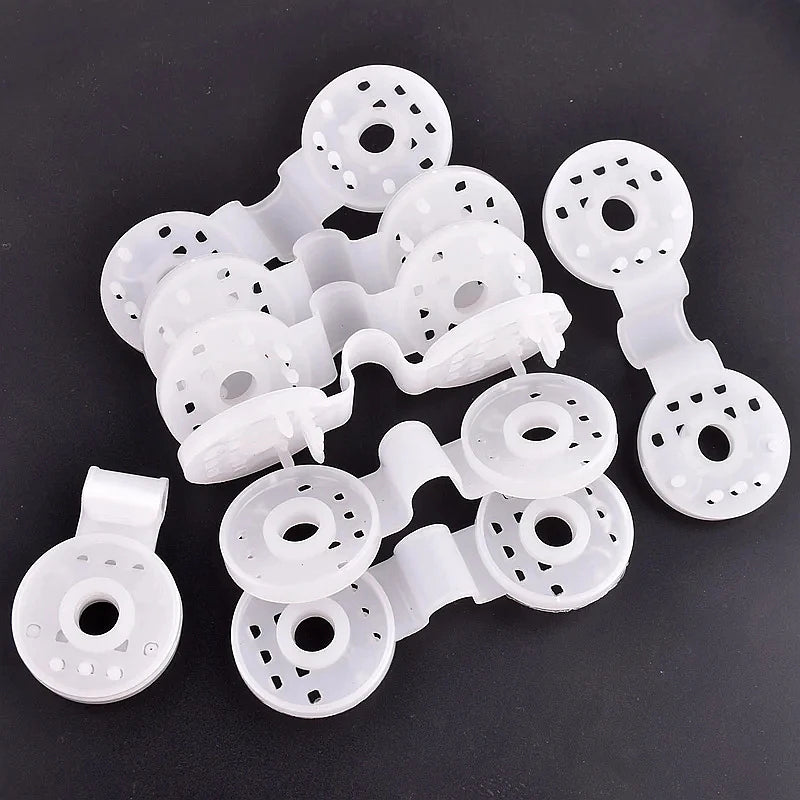 5~80 Pcs White Camping Garden Fence Sunshade Net Fix Clamp Sunshade Net Cloth Plastic Clip Outdoor Sunshade Net Accessories