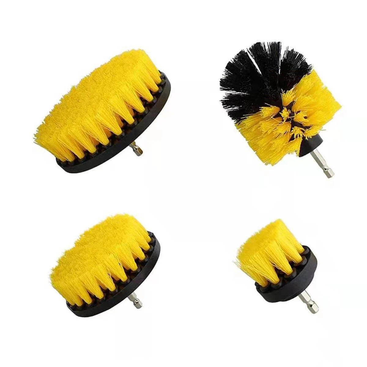 Electric Drill Brush Kit Electric Cleaning Brush Tool For  Car Tile Bathroom Brush Bathroom  Kitchen Plastic Scrubber Brushes