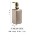 Enamel Hand Soap Shower Gel Dispensing Bottle Household Ceramic Soap Dispenser Gold Press Lotion Bottle Bathroom Accessories New