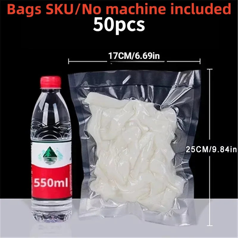 Electric Vacuum Sealer Machine Dry/Wet Food Packaging Seal To Keep Fresh Touch Buttons Digital Display Vacuum Packaging Machine