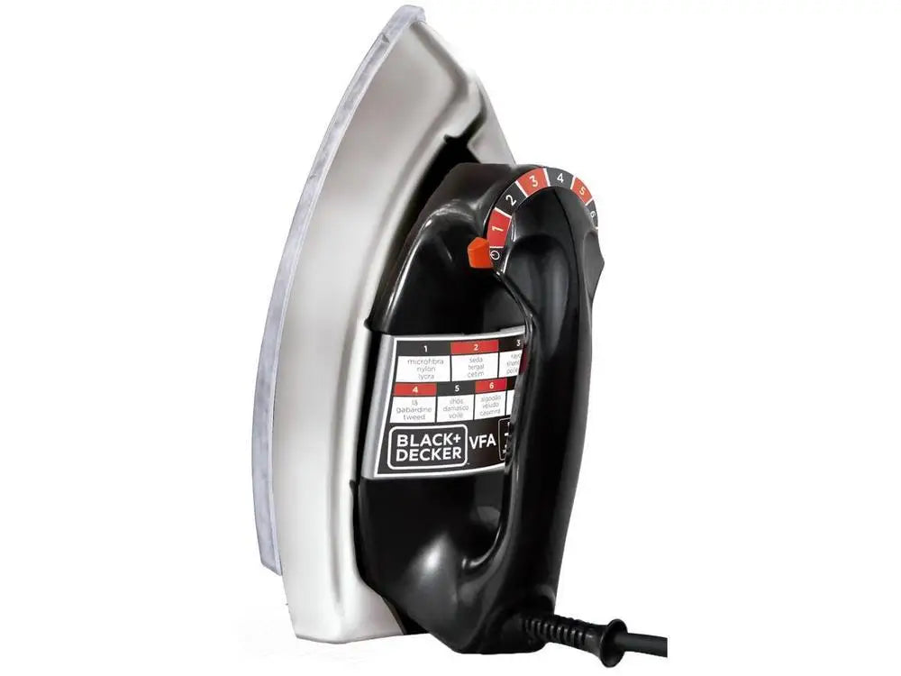 Black & Decker Dry Ironing Iron VFA 1110 Black 220V