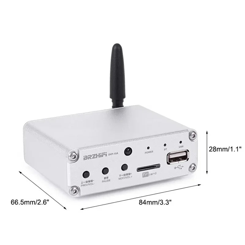 ES9018 Audio Decoder Coxial Bluetooth 5.0 Digital TV CD Set-top Box Upgrade  RCA 3.5mm DAC
