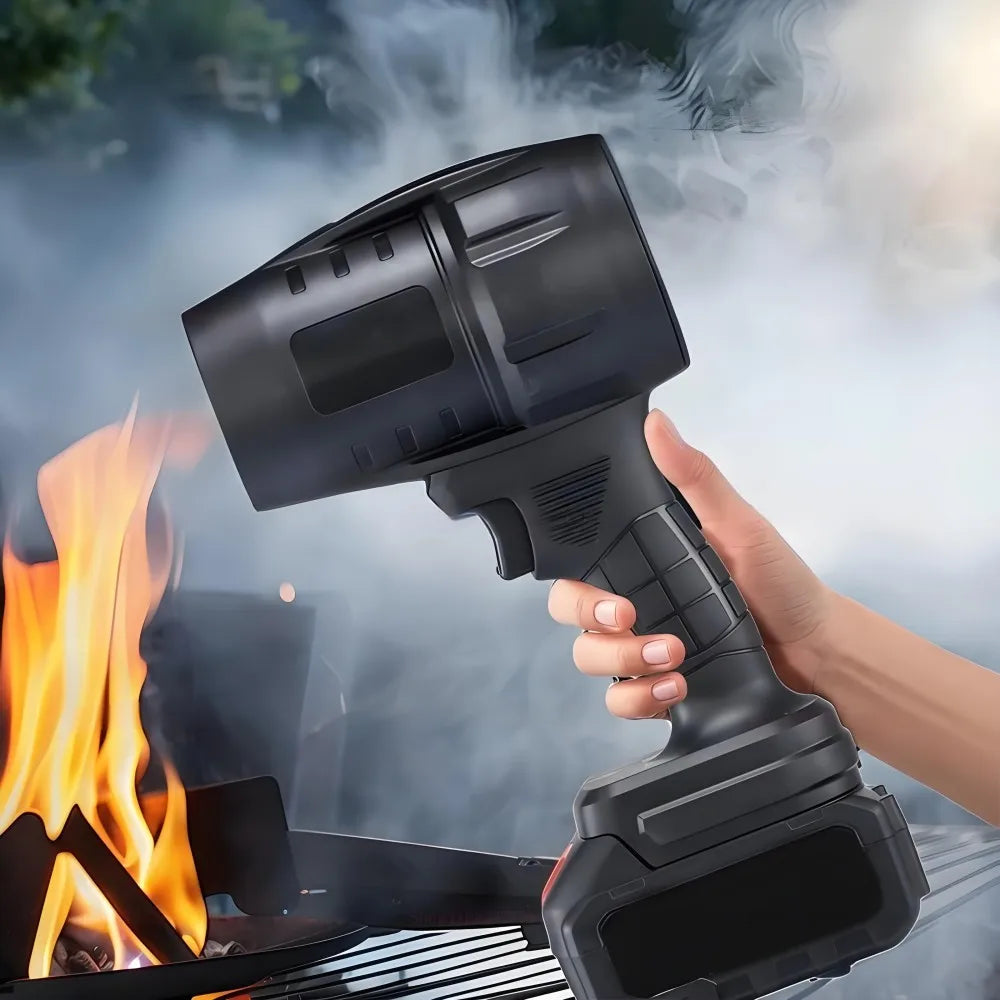 Violent Hair Dryer Turbine Fan for Cleaning Fallen Leaves, Computer Dust, Snow and Sand. Powerful Electric Blower (No Battery)