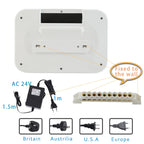 8 Station WiFi Indoor Smart  Sprinkler Controller and solenoid valve Irrigation System Remote Control by Phone Works with Alexa