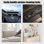 Protable Air Duster for Computer Cleaning 50000RPM Cordless Compressed Air Blower with LED Light for PC, Keyboard, and Car