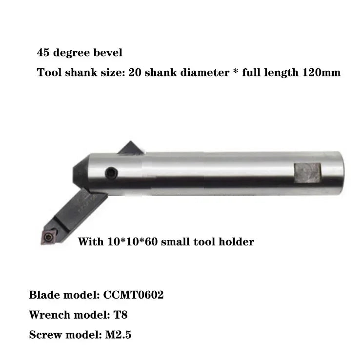 Milling Machine Boring Device 16 Handles Drilling Machine Boring Tool Holder 20 Boring Bar  Blade 25 Adjustable Bor Tool Bar