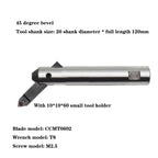 Milling Machine Boring Device 16 Handles Drilling Machine Boring Tool Holder 20 Boring Bar  Blade 25 Adjustable Bor Tool Bar