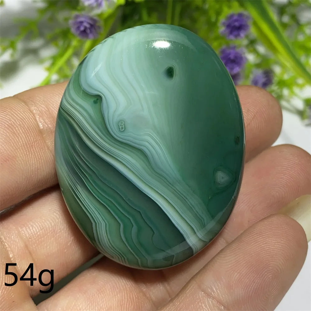 Green Agate Natural Irregular Playthings Small  Stone Healing Crystals Quartz Mineral Craft Decor Accessories Gift