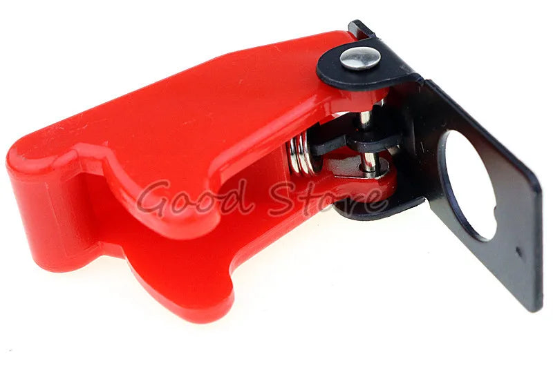 1PCS Auto Car Boat Truck Illuminated Led Toggle Switch's Safety Aircraft Flip Up Cover Guard Red Blue Green Yellow White