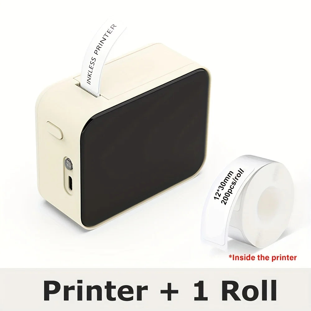 Marklife P15 Thermal Label Printer Similar as D11 D110 D101 Labeling Machine Wireless Bluetooth Label Maker With Label Sticker