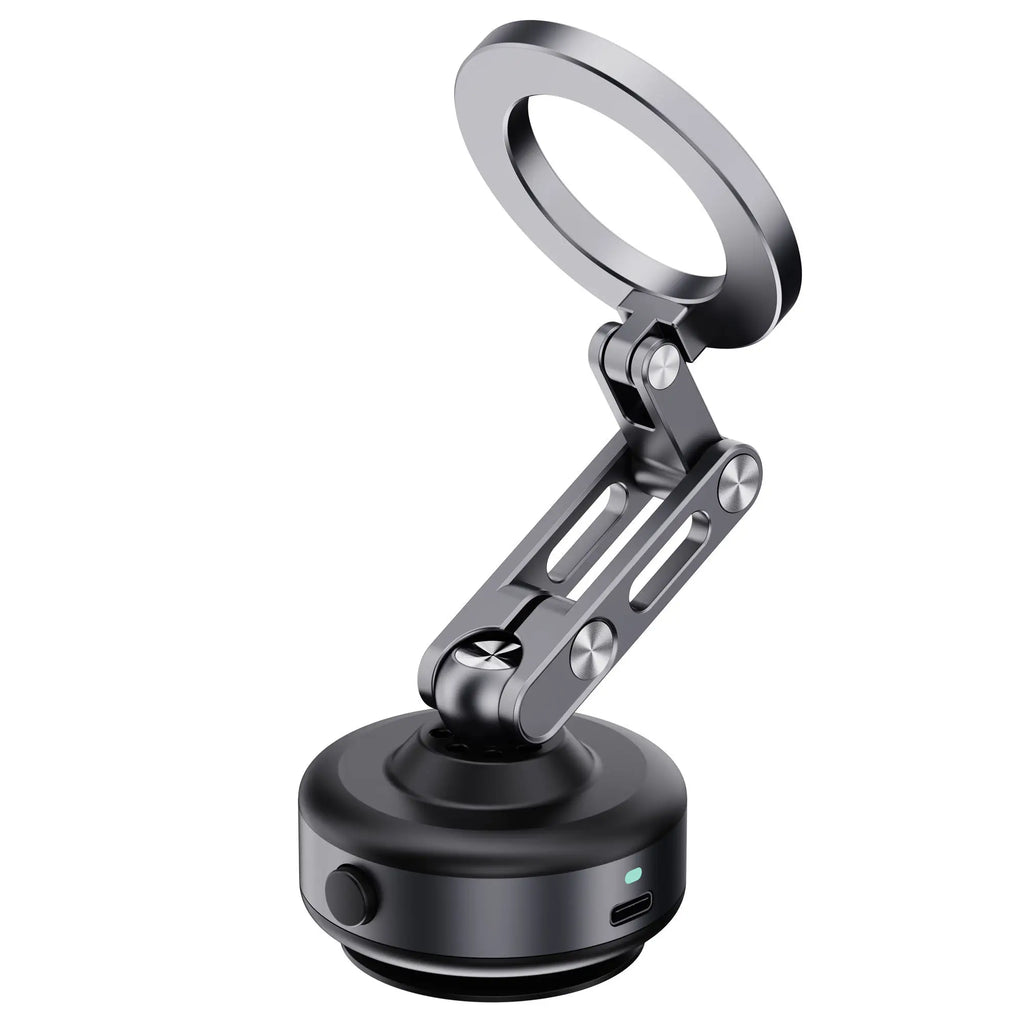 New X93 Magnetic Car Phone Holder 360 degree Rotation Vacuum Adsorption Strong Suction Holder for Mobile Phone Car Bracket