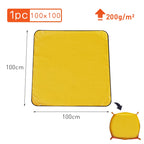 Waterproof Foldable Planting Mat Garden Mat Garden Potting Pad for Flowerpot Transplanting Mixing Soil Plant Pruning Garden Tool
