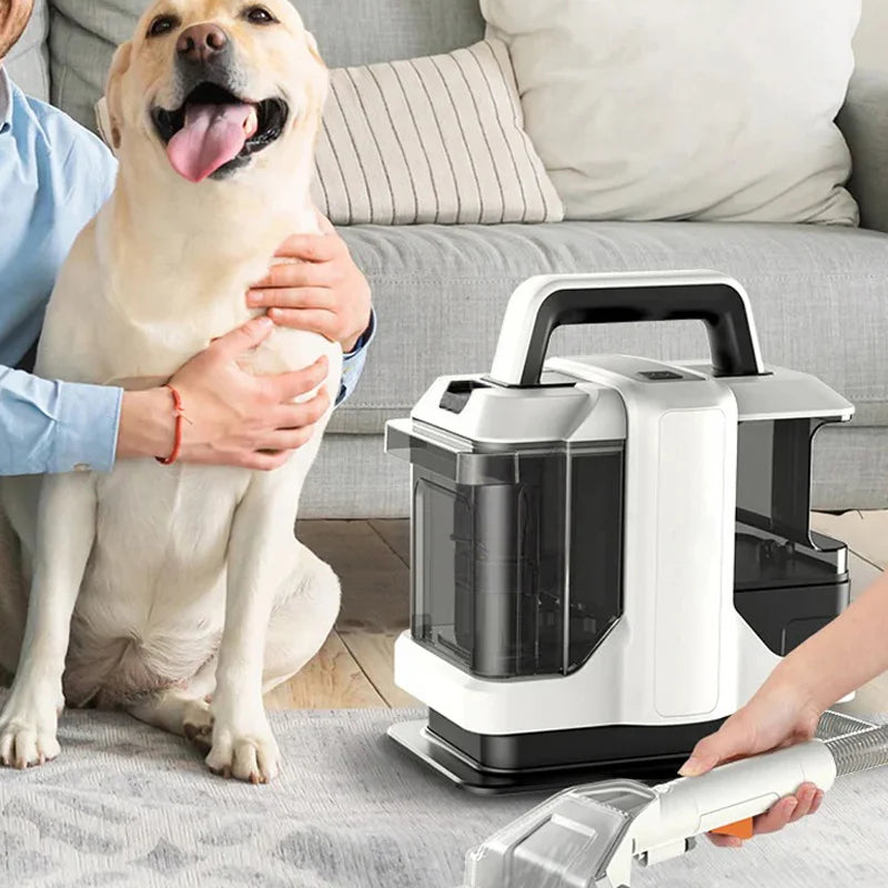 Handheld Carpet Pet Cleaner Powerful 450W 11KPa Powerful Vacuum Cleaner Machine For Carpet Sofa Spot Deep Cleaning Machine