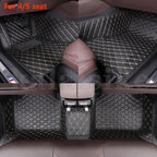 Custom Car Floor Mat for Chevrolet silverado All model silverado 1500 2500 High Country tauto accessories styling interior parts