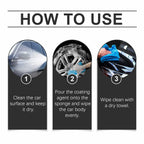 Homonth Car Nano Coating Agent Waterproof Anti-dirt Protective Paint Coating Agent Car Body Polishing Renovation Nano